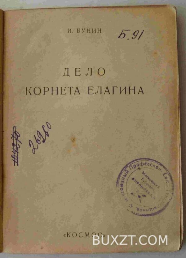 Дело корнета Елагина. Бунин И. — изображение 2
