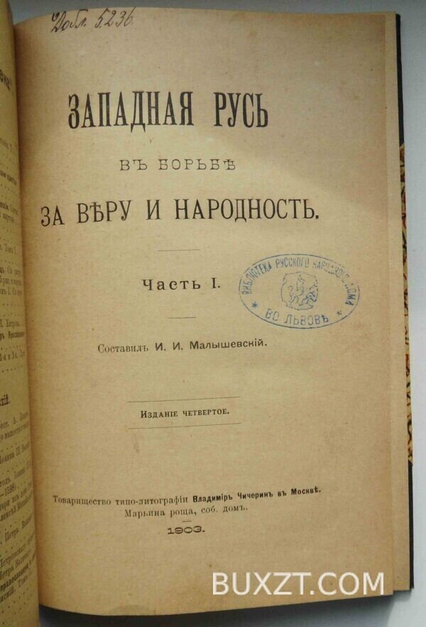 Западная Русь в борьбе за веру и народность. Малышевский И. — изображение 4
